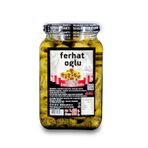 Ferhatoğlu 900 gr Izgara Edilmiş Çeşnili Yeşil Zeytin