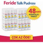 Feride Talk Bebek Pudrası Avantajlı Paket 48 Adet