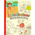 Ferien-Abenteuer – Malbuch für Kinder ab 5 Jahren: Einfache und schöne Designs, die kühn und einzigartig sind.