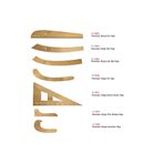 Ferisa Home 7li Ahşap Riga Seti Riga Gönye Takımı Terzi Cetveli Yerli Üretim