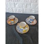 Fermato Karışık Set-6 Kişilik Türk Kahve Fincanı Seti - 1