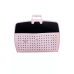 Fermuarlı 35X50 Resim Çantası, Proje Çantası Delikli Model Su Geçirmez (38X55 Cm) Pembe