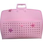 Fermuarlı 35X50 Resim Çantası, Proje Çantası Delikli Model Su Geçirmez (38X55 Cm) Soft - Pembe - 1 Adet