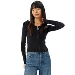 Fermuarlı Hırka Uzun Kollu Slim Fit