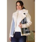 Fermuarlı Peluş Kadın Laci Yelek D99088-2K5