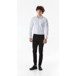 Fermuarlı Straight Jean Pantolon - Antrasit - 34