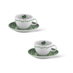 Fern&Co. Victorian Garden Collection 2'li Türk Kahvesi Seti / Hediye Kutulu