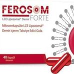 Ferosom Forte Lipozomal Demir 40 Kapsül