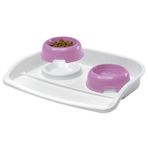 Ferplast 53x39x8 cm 2 Adet Lindo Maxi Plastik Köpek Mama ve Su Kabı