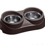 Ferplast Duo Feed 03 2'li Kalın Kedi-Köpek Mama Kabı