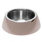 Ferplast Jolie Kedi ve Köpekler için Çelik Mama ve Su Kabı - Small 500 Ml Gri