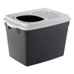 Ferplast Jumpy 38x57x39 cm Kapalı Kedi Tuvaleti