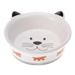 Ferplast Venere Kedi Desenli Seramik M 0,3 lt Mama Kabı