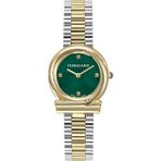 Ferragamo SFVB01425 Kadın Kol Saati - Altın - Metalik Gri