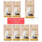 FERRAGNI Home Porcellana Firenze Çay Demleme Filtre Kağıdı Xl Jumbo Boy 12*22 cm Kutulu 7 Paket (700 Adet) - Bitki Çayı