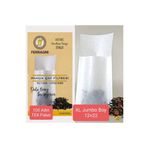 FERRAGNI Porcellana Firenze Çay Demleme Poşeti (Çay Filtresi) XL JUMBO BOY Tek Paket (100 Adet)
