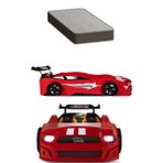 Ferramini Kırmızı Arabalı Yatak Sport Mst Işıklı Ortopedik Yatak - 90 x 190 cm