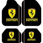 Ferrari Dekor Oto Paspas Takımı Tüm Modellere Uyumlu Makinede Yıkanabilir Universal Kalıp - Renkli