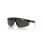 Ferrari FZ6004U Oval Siyah Unisex Güneş Gözlüğü