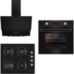 Ferre 8002 + S 1140 + D003 Siyah Ankastre Set