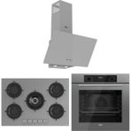Ferre Flowart Evolis Essential Gri 3'lü Ankastre Set ( QBL63CPR-RS038-D088 )