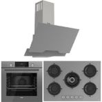 Ferre Flowart RS038 - QMS63CPR - D065 Gri 3'lü Ankastre Set