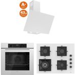 Ferre Flowart Serisi (QBL63CB-SS406-D078) Ankastre Set