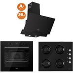 Ferre Flowart Serisi (Qbl63cs 2140 D063) Ankastre Set