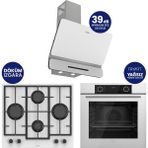 Ferre Fryart Chef Edition Beyaz 3'lü Ankastre Set XE63CB-LN386-D081SA