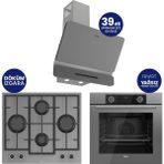 Ferre Fryart Chef Edition Gri 3'lü Ankastre Set XE63CPR-LN388-D082SA