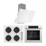 Ferre Fryart CS D064 - CS206 - XE63CB Beyaz 3'lü Ankastre Set