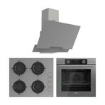 Ferre Fryart CS D065 - CS208 - XE63CPR 3'lü Siyah Ankastre Set