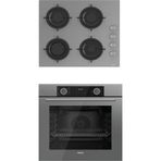 Ferre Fryart CS Serisi Gri CS208 - XE63CPR 2'li Ankastre Set