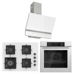 Ferre Fryart Sc Serisi Wok'lu Beyaz 3'Lü Ankastre Set ( Xe63cb-Sc406-D081)