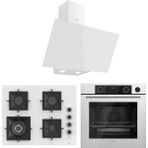 Ferre Fryart Sc Serisi Wok'lu Beyaz 3'Lü Ankastre Set ( Xe64cb-Sc406-D078)