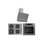 Ferre Fryart Sc Serisi Wok'lu Gri 3'Lü Ankastre Set ( Xe63cpr-Sc408-D082)