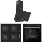 Ferre Fryart Sc Serisi Wok'lu Siyah 3'lü Ankastre Set ( XE64CS-SC405-D086 )