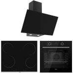 Ferre Fryart Smart Plus Siyah Vitroseramik Elektrikli 3'lü Ankastre Set ( XE63CS-MS261-D077 )