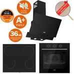 Ferre Fryart&flowart Quantum Sessiz Davlumbaz Elektrikli Siyah Ank. Set (D063-SA + MS261 + QXE62CS)