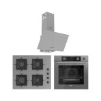 Ferre Fryart&Steamart Sc Serisi Gri 3'Lü Ankastre Set ( Xe64cpr-Sc208-D088)