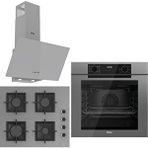 Ferre Grey FryArt 3 Lü Ankastre Set ( QEP63CPR - SC208-FA - D088 ) Döküm Izgara