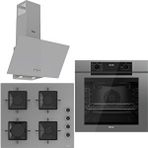 Ferre Grey Fryart 3 Lü Ankastre Set ( Qep63cpr - Ss208 - D088 ) Gri