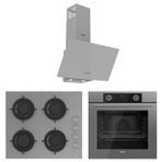 Ferre Grey Mila Fryart D088 - CS208 - XE63CPR 3'lü Ankastre Set
