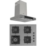Ferre Mega Plus Serisi 2'li Cam Ankastre Set (D102-SC408)