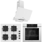 Ferre New Akion Silent Ankastre Set ( QEP63CB-SS206-D064SA ) - Beyaz
