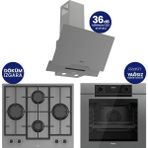 Ferre New Fryart Chef Edition Gri 3'lü Ankastre Set QEP63CPR-LN388-D065SA