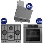 Ferre New Fryart Chef Edition Gri 3'lü Ankastre Set QEP63CPR-LN388-D082SA