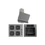 Ferre New Fryart & Steamart SC Seriisi Ultra Sessiz Gri Ankastre Set ( QEP64CPR-SC208-D082-SA )