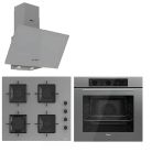 Ferre Qbl62cpr - Ss208 -D088 60 Cm Gri Cam Turbolu Ankastre Set
