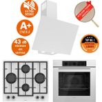 Ferre Silenart Larion Yeni Seri Ultra Sessiz Beyaz Ankastre Set ( D064-Sa + Ln386 + Qbl62cb)